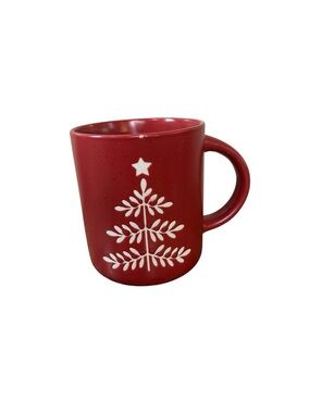 Designpac Red And White Christmas Tree Coffee Mug